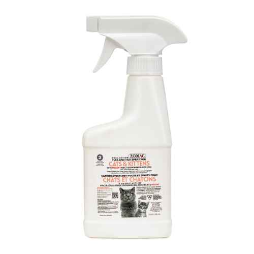 Picture of ZODIAC DUAL ACTION Flea & Tick SPRAY for Cats & Kittens - 236ml