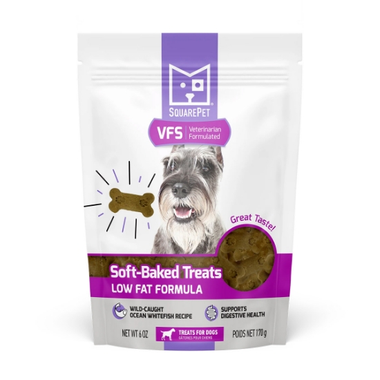 Picture of TREAT CANINE SQUAREPET VFS LOW FAT Soft Bake - 6oz/170g