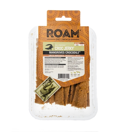 Picture of TREAT CANINE ROAM CROCODILE JERKY -142g/5oz