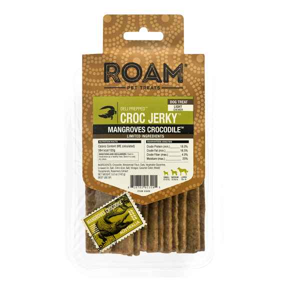Picture of TREAT CANINE ROAM CROCODILE JERKY -142g/5oz