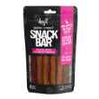 Picture of TREAT CANINE DOGIT SNACK BAR DUCK WRAPPED BEEFHIDE & COLLAGEN TWISTED STICKS - 6/pk