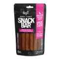 Picture of TREAT CANINE DOGIT SNACK BAR DUCK WRAPPED BEEFHIDE & COLLAGEN TWISTED STICKS - 6/pk