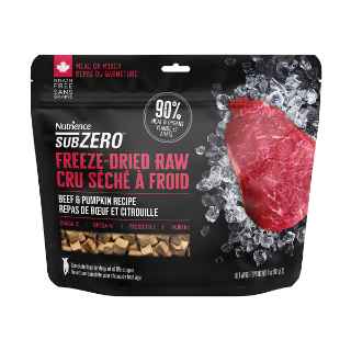 Picture of CANINE NUTRIENCE SUBZERO FD RAW Beef & Pumpkin - 4oz/113g