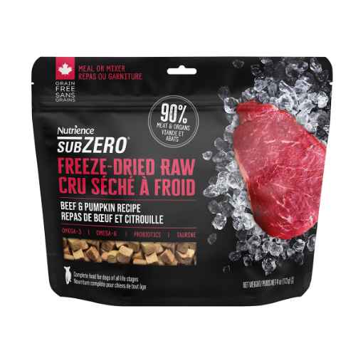 Picture of CANINE NUTRIENCE SUBZERO FD RAW Beef & Pumpkin - 4oz/113g