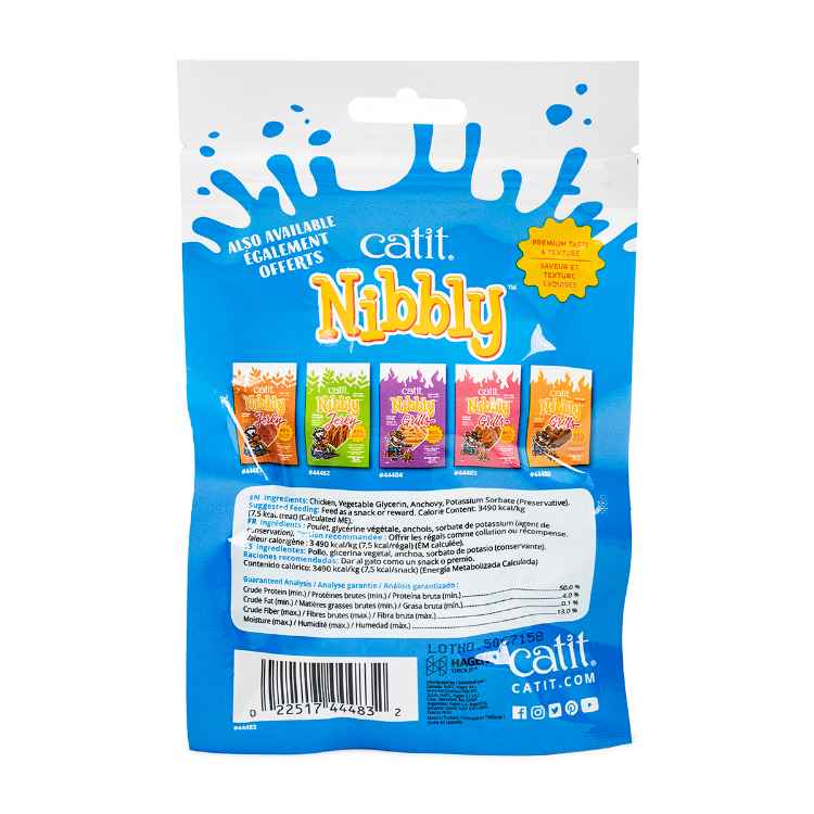 Picture of CATIT NIBBLY WRAPS FELINE TREAT Chicken & Fish - 1oz/30g