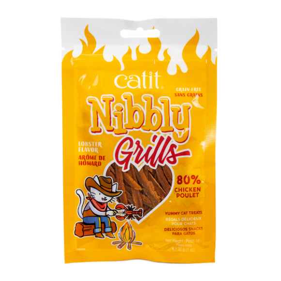 Picture of CATIT NIBBLY GRILLS FELINE TREAT Chicken & Lobster - 1oz/30g