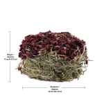 Picture of LIVING WORLD GREEN BOTANICALS HAY CAKE with Beets - 2.6oz/75g