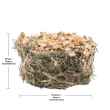 Picture of LIVING WORLD GREEN BOTANICALS HAY CAKE with Parsnip - 2.6oz/75g
