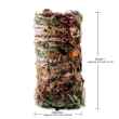 Picture of LIVING WORLD GREEN BOTANICALS HAY BALE with Flowers - 7oz/200g
