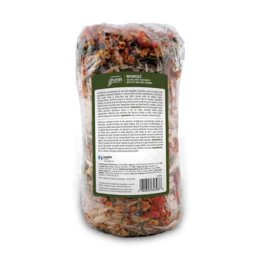 Picture of LIVING WORLD GREEN BOTANICALS HAY BALE with Vegetables - 7oz/200g