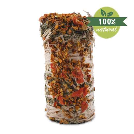 Picture of LIVING WORLD GREEN BOTANICALS HAY BALE with Vegetables - 7oz/200g