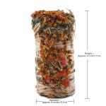 Picture of LIVING WORLD GREEN BOTANICALS HAY BALE with Vegetables - 7oz/200g