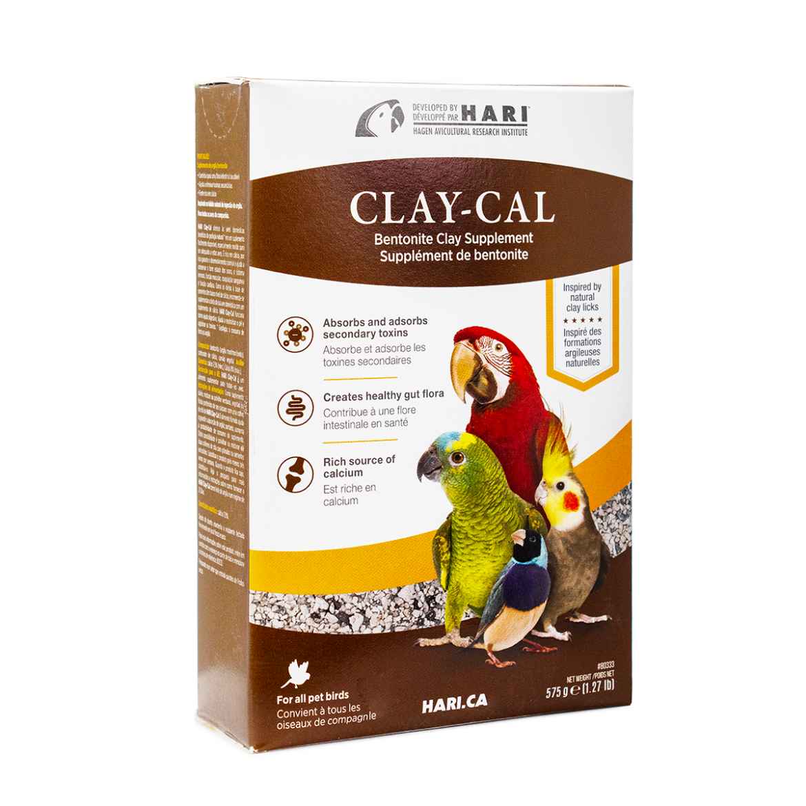 Picture of AVIAN HARI CLAY-CAL BENTONITE CLAY SUPPLEMENT - 575g/1.27lb