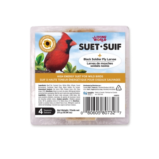 Picture of LIVING WORLD BIRD SUET Sunflower Seed Chips - 311g