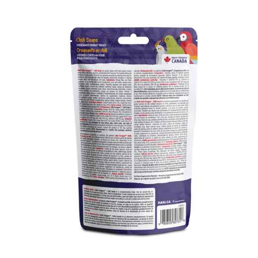 Picture of AVIAN HARI LITTLE FORAGERS PARROT TREAT Chili Snaps - 125g/0.28lb