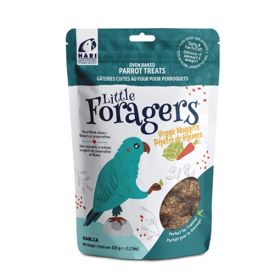 Picture of AVIAN HARI LITTLE FORAGERS PARROT TREAT Veggie Nuggets - 525g/1.2lb