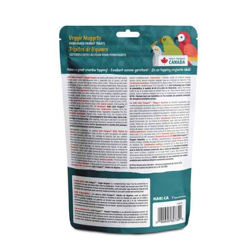 Picture of AVIAN HARI LITTLE FORAGERS PARROT TREAT Veggie Nuggets - 525g/1.2lb