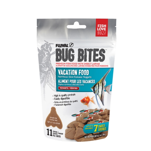 Picture of FLUVAL BUG BITES VACATION FISH FOOD - 20g