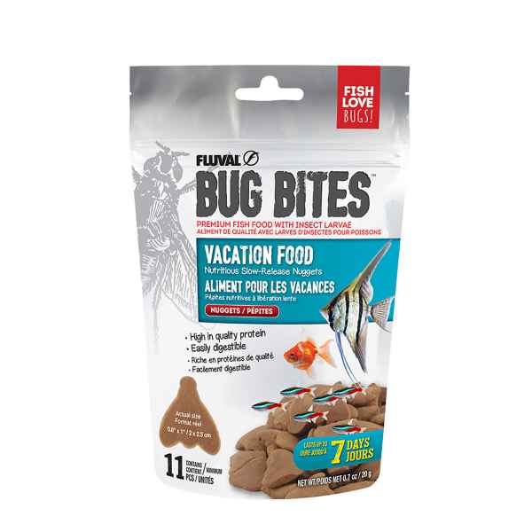 Picture of FLUVAL BUG BITES VACATION FISH FOOD - 0.7oz/20g
