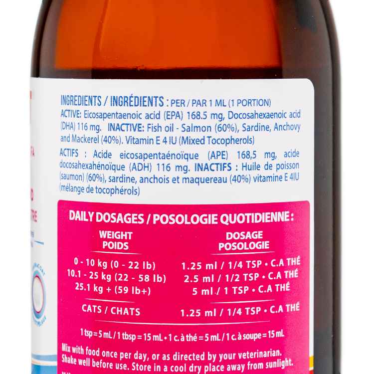 Picture of UBAVET UBAMEG EFA OMEGA 3 4 BLEND LIQUID - 500ml