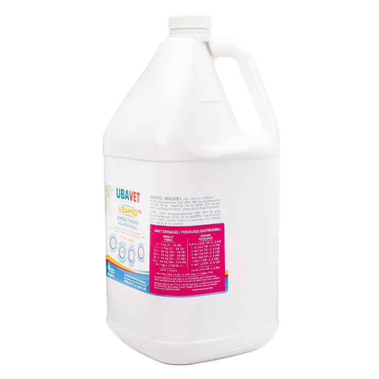 Picture of UBAVET UBAMEG EFA OMEGA 3 4 BLEND LIQUID - 3.8lt