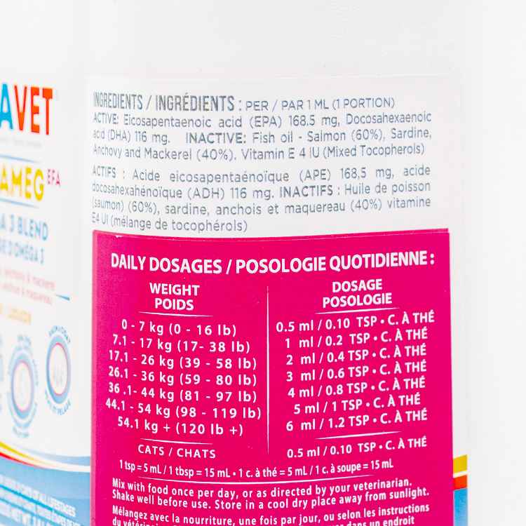 Picture of UBAVET UBAMEG EFA OMEGA 3 4 BLEND LIQUID - 3.8lt