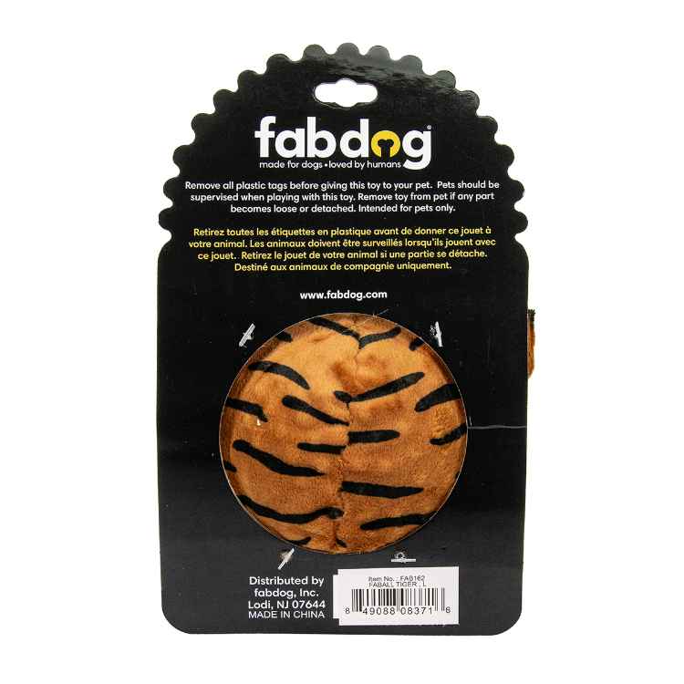 Picture of TOY DOG FABDOG Faball Tiger - Large