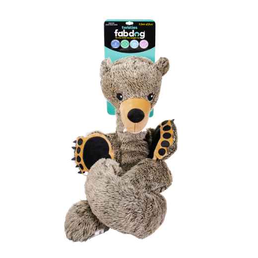 Picture of TOY DOG FABDOG Twisty Grizzly Bear