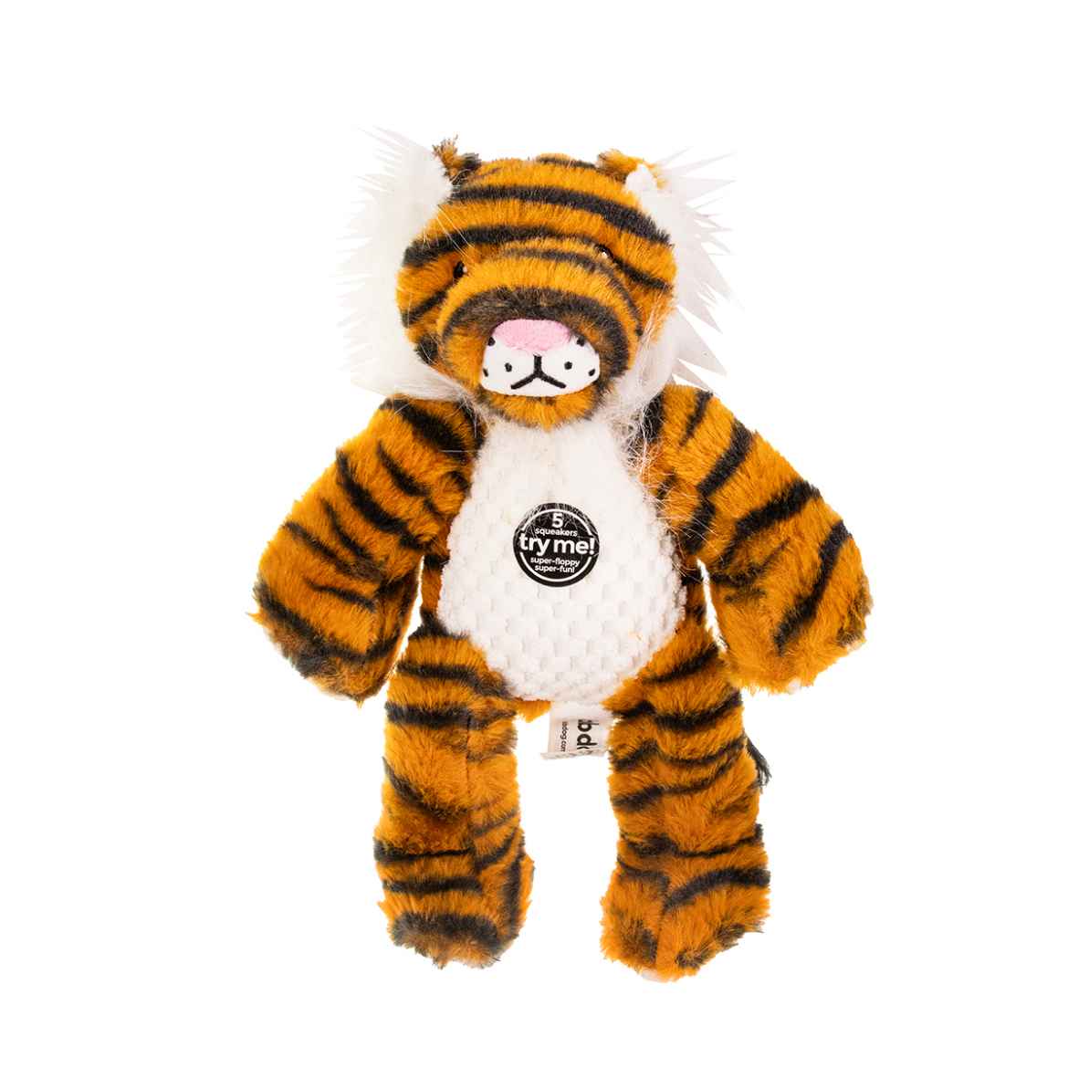 Picture of TOY DOG FABDOG Floppy Tiger - Small