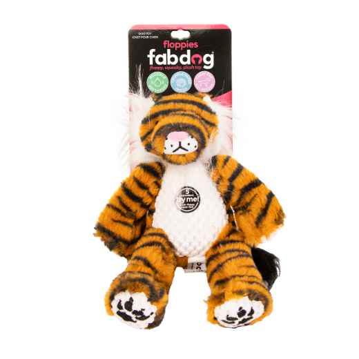 Picture of TOY DOG FABDOG Floppy Tiger - Small