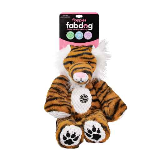 Picture of TOY DOG FABDOG Floppy Tiger - Large