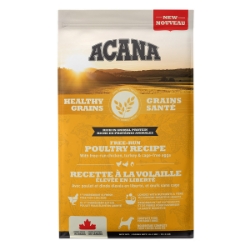 Picture of Canine ACANA Healthy Grains Free Run Poultry Recipe - 10.2kg/22.5lb