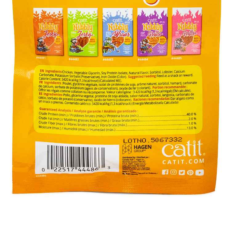 Picture of CATIT NIBBLY GRILLS FELINE TREAT Chicken & Lobster - 1oz/30g