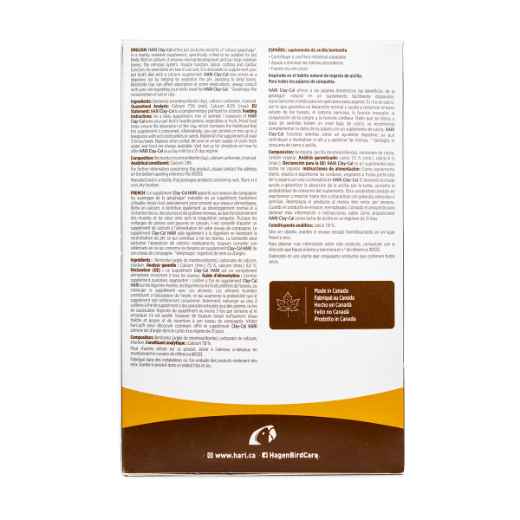 Picture of AVIAN HARI CLAY-CAL BENTONITE CLAY SUPPLEMENT - 575g/1.27lb