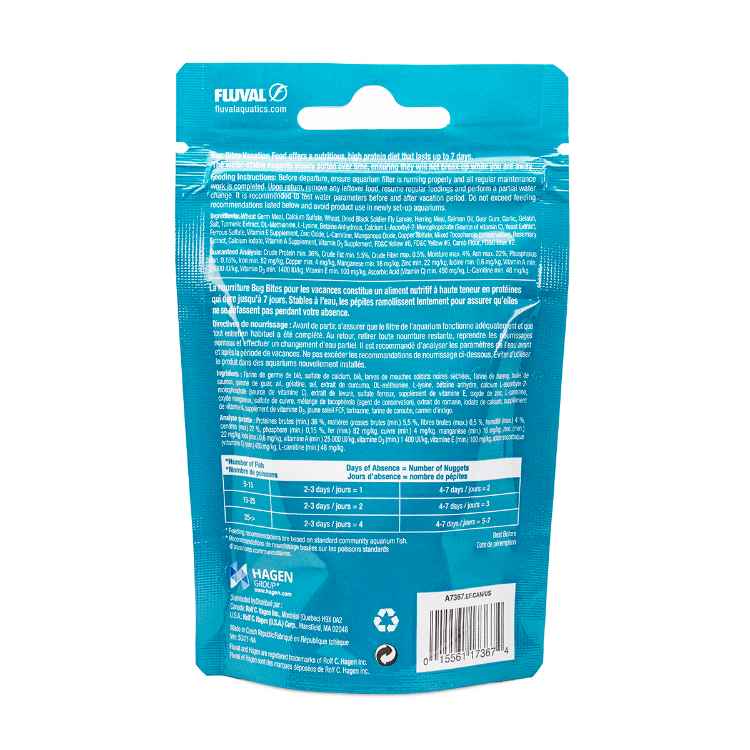 Picture of FLUVAL BUG BITES VACATION FISH FOOD - 0.7oz/20g