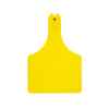 Picture of ALLFLEX  A-TAG COW V2 one piece YELLOW BLANK - 25/bag