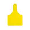 Picture of ALLFLEX  A-TAG COW V2 one piece YELLOW BLANK - 25/bag