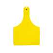 Picture of ALLFLEX  A-TAG COW V2 one piece YELLOW BLANK - 25/bag