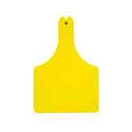 Picture of ALLFLEX  A-TAG COW V2 one piece YELLOW BLANK - 25/bag