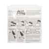 Picture of ALLFLEX  A-TAG COW V2 one piece RED BLANK - 25/bag