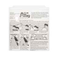 Picture of ALLFLEX  A-TAG COW V2 one piece RED BLANK - 25/bag