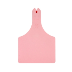Picture of ALLFLEX  A-TAG COW one piece PINK BLANK - 25/bag