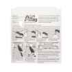 Picture of ALLFLEX  A-TAG COW V2 one piece ORANGE BLANK - 25/bag