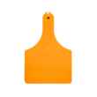 Picture of ALLFLEX  A-TAG COW V2 one piece ORANGE BLANK - 25/bag