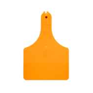 Picture of ALLFLEX  A-TAG COW V2 one piece ORANGE BLANK - 25/bag