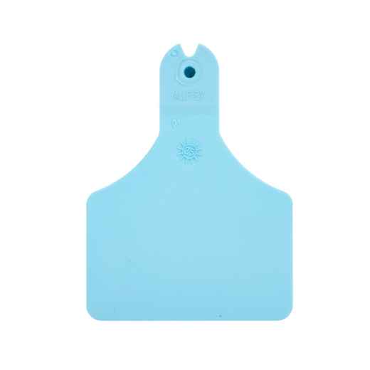 Picture of ALLFLEX  A-TAG CALF V2 one piece BLUE BLANK - 25/bag