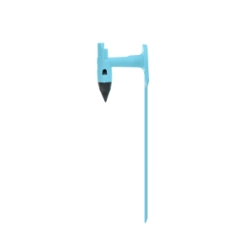 Picture of ALLFLEX  A-TAG CALF one piece BLUE BLANK - 25/bag