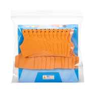 Picture of ALLFLEX  A-TAG CALF V2 one piece ORANGE BLANK - 25/bag