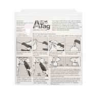 Picture of ALLFLEX  A-TAG CALF V2 one piece ORANGE BLANK - 25/bag