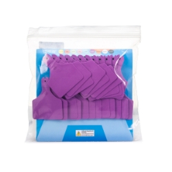 Picture of ALLFLEX  A-TAG CALF one piece PURPLE BLANK - 25/bag